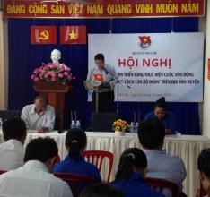 Hội nghị sơ kết 03 năm triển khai thực hiện cuộc vận động “Xây dựng phong cách cán bộ Đoàn TNCS Hồ Chí Minh Thành phố Hồ Chí Minh” trên địa bàn huyện Nhà Bè, giai đoạn 2013 – 2015