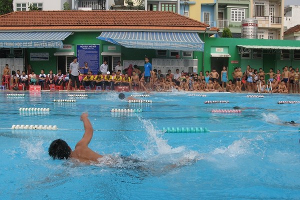 Lễ tổng kết phổ cập bơi và Hội thao bơi năm 2013