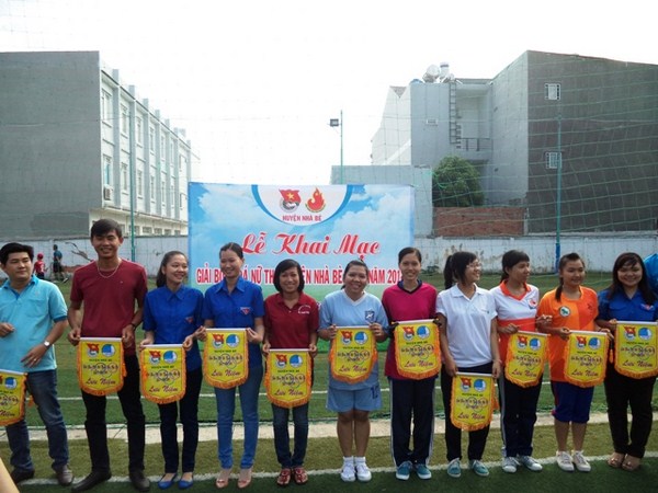 Giải bóng đá nữ Thanh niên Nhà Bè lần I năm 2014